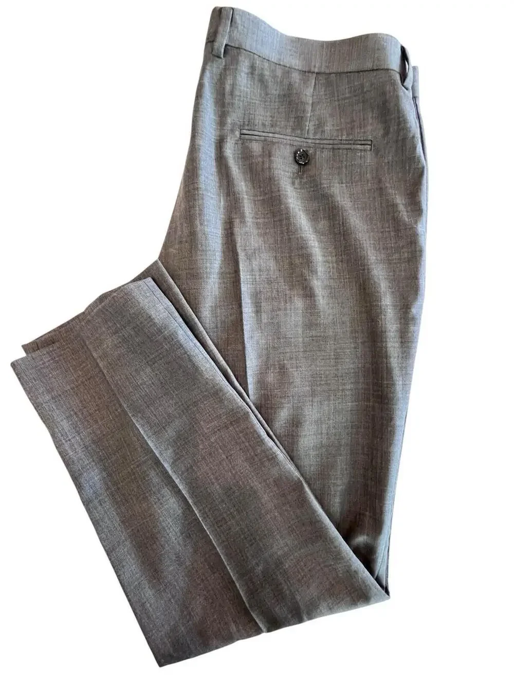 J.Crew Pants Slim-Fit Thompson Worsted Wool Mens Sz 36/30 New Tags Med Grey